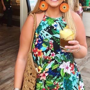 SHOW ME YOUR MUMU KATY HALTER DRESS